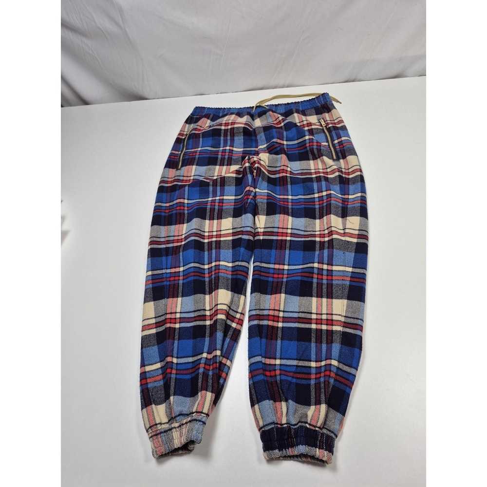 Aviator Nation Unisex Plaid Lodge Pant Patriot Plaid XL